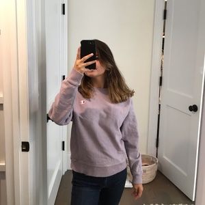 LILAC LAVENDER CHAMPION CREWNECK